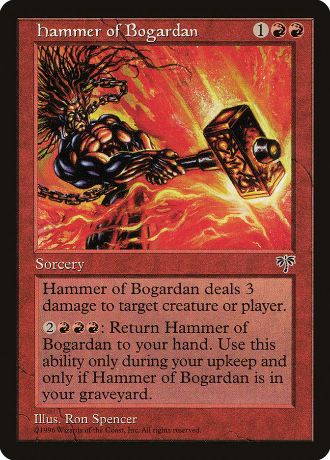 Hammer of Bogardan [Mirage] | Tables and Towers