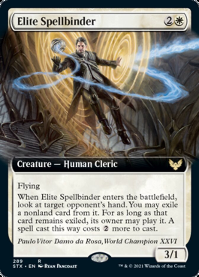 Elite Spellbinder (Extended Art) [Strixhaven: School of Mages] | Tables and Towers