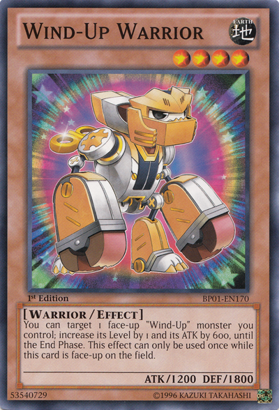 Wind-Up Warrior [BP01-EN170] Common | Tables and Towers