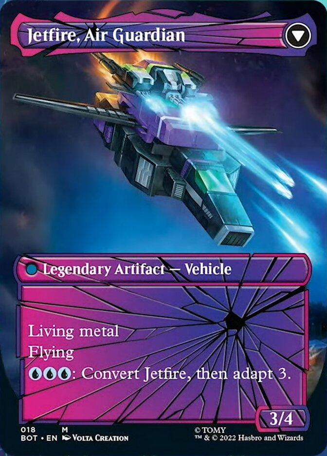 Jetfire, Ingenious Scientist // Jetfire, Air Guardian (Shattered Glass) [Transformers] | Tables and Towers