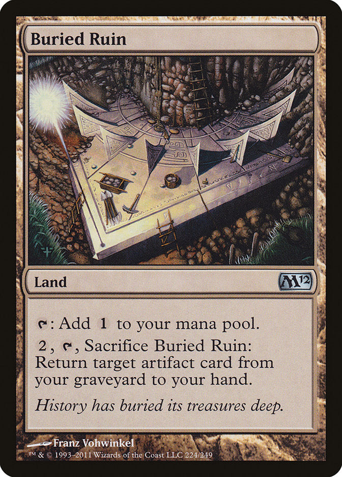 Buried Ruin [Magic 2012] | Tables and Towers