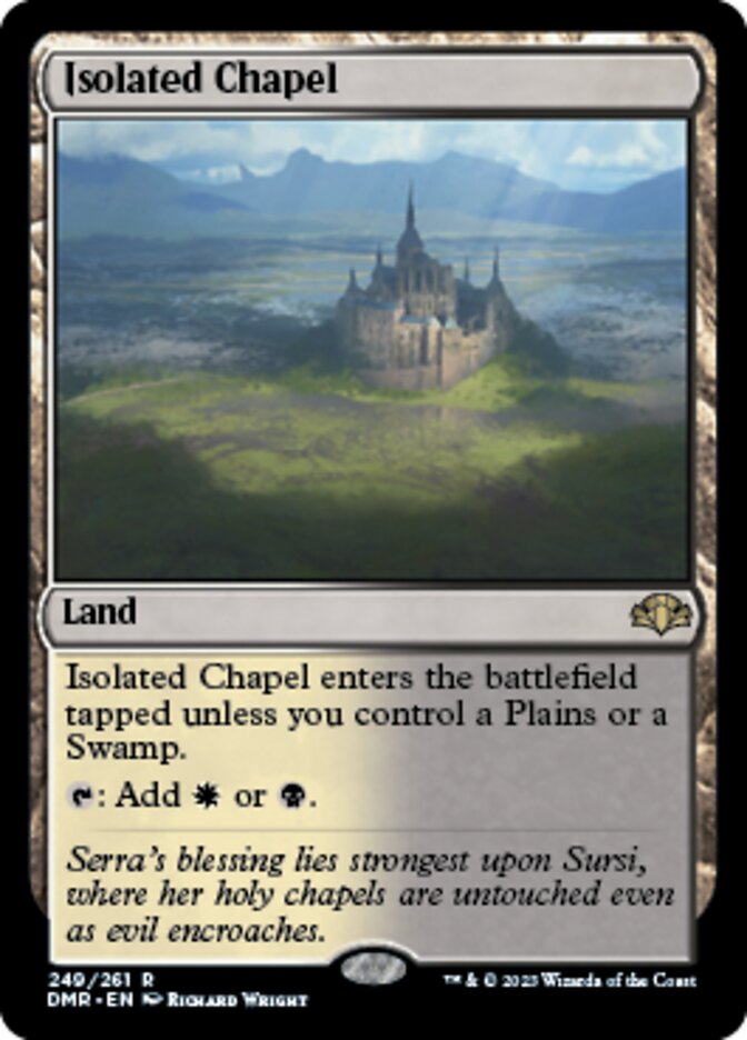 Isolated Chapel [Dominaria Remastered] | Tables and Towers