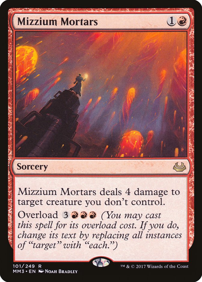 Mizzium Mortars [Modern Masters 2017] | Tables and Towers