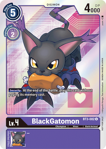 BlackGatomon [BT3-082] (Buy-A-Box Promo) [Release Special Booster Ver.1.5 Promos] | Tables and Towers