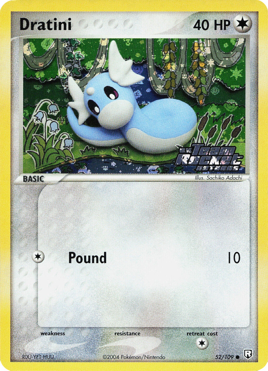 Dratini (52/109) (Stamped) [EX: Team Rocket Returns] | Tables and Towers