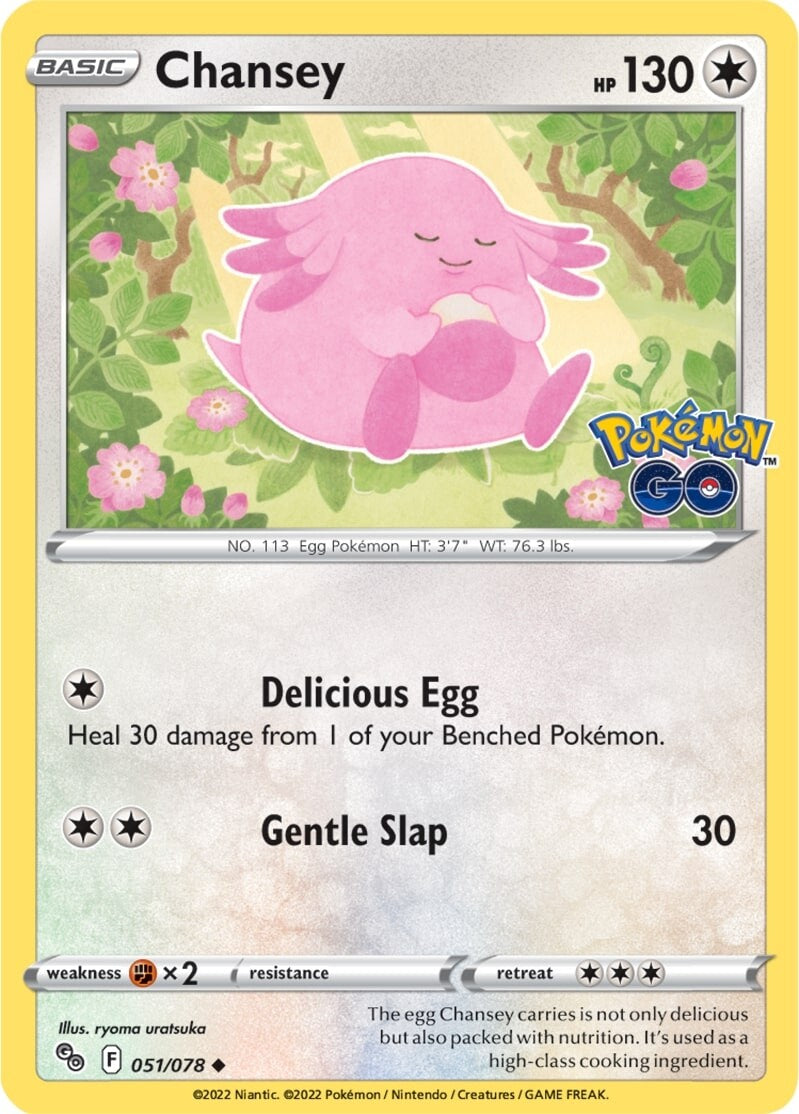 Chansey (051/078) [Pokémon GO] | Tables and Towers