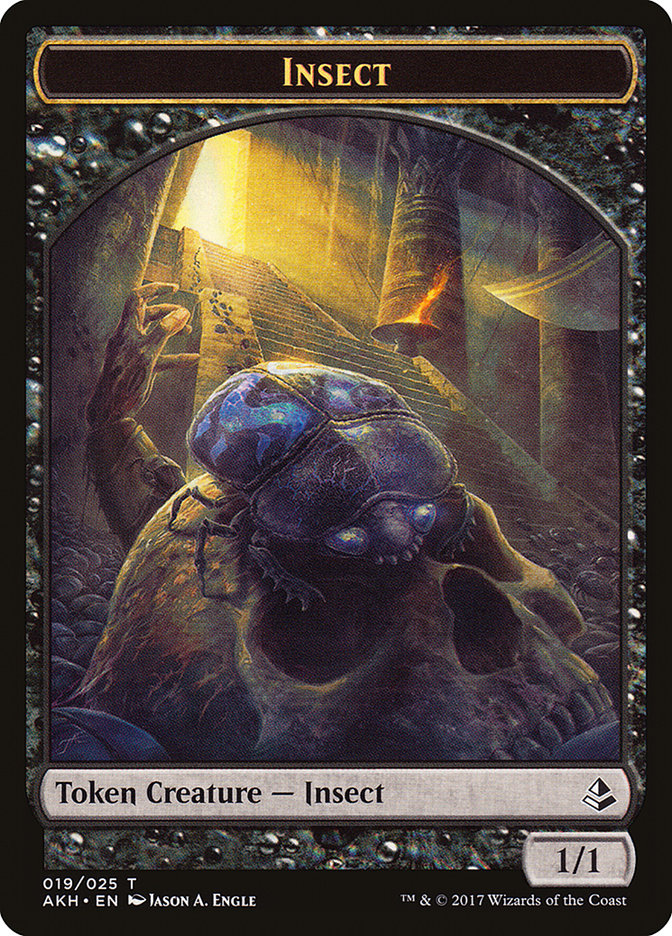 Insect Token [Amonkhet Tokens] | Tables and Towers