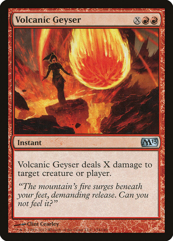 Volcanic Geyser [Magic 2013] | Tables and Towers