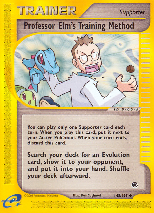 Professor Elm's Training Method (148/165) [Expedition: Base Set] | Tables and Towers