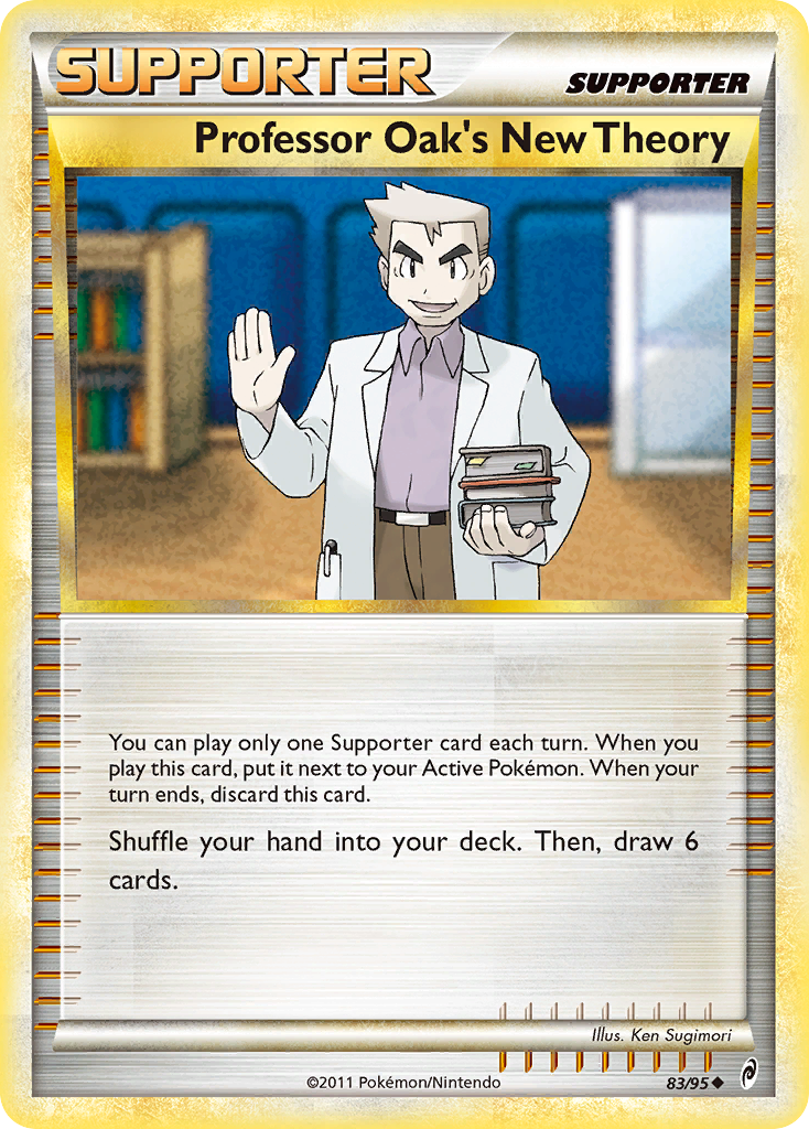 Professor Oak's New Theory (83/95) [HeartGold & SoulSilver: Call of Legends] | Tables and Towers