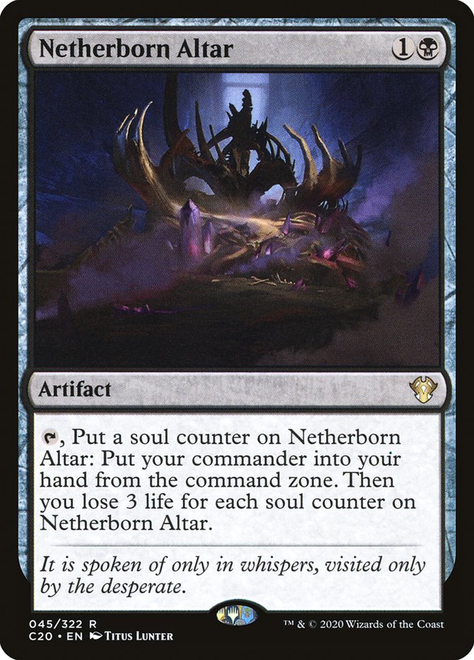 Netherborn Altar [Commander 2020] | Tables and Towers