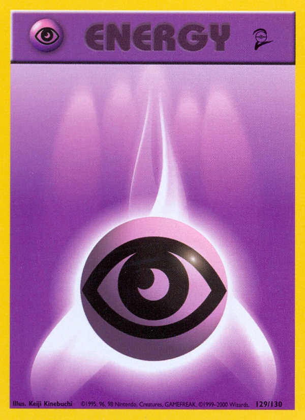 Psychic Energy (129/130) [Base Set 2] | Tables and Towers