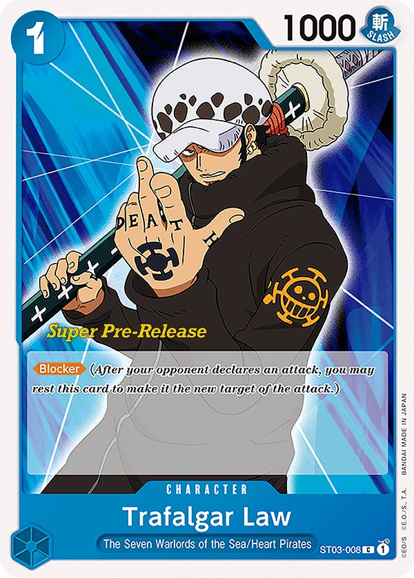 Trafalgar Law [Super Pre-Release Starter Deck: The Seven Warlords of the Sea] | Tables and Towers