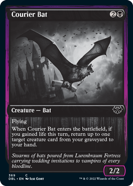 Courier Bat [Innistrad: Double Feature] | Tables and Towers