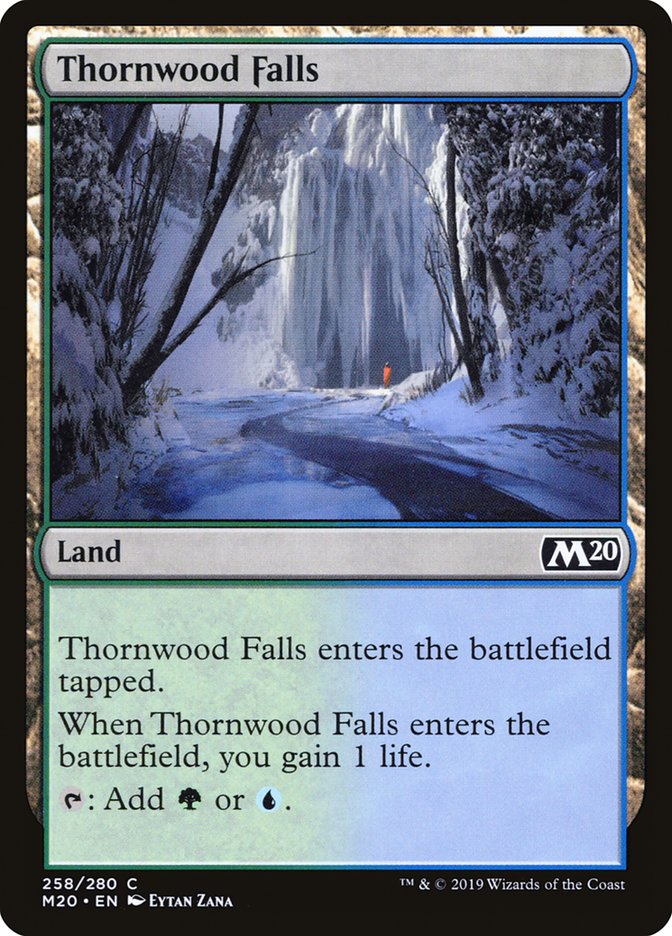 Thornwood Falls [Core Set 2020] | Tables and Towers