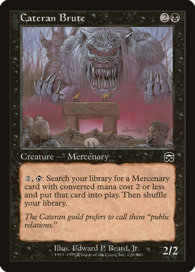 Cateran Brute [Mercadian Masques] | Tables and Towers