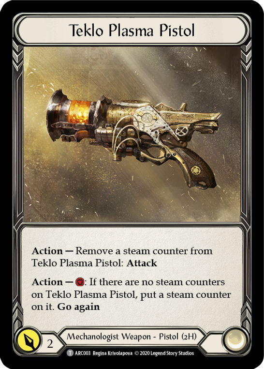 Azalea // Teklo Plasma Pistol [U-ARC039 // U-ARC003] (Arcane Rising Unlimited)  Unlimited Normal | Tables and Towers