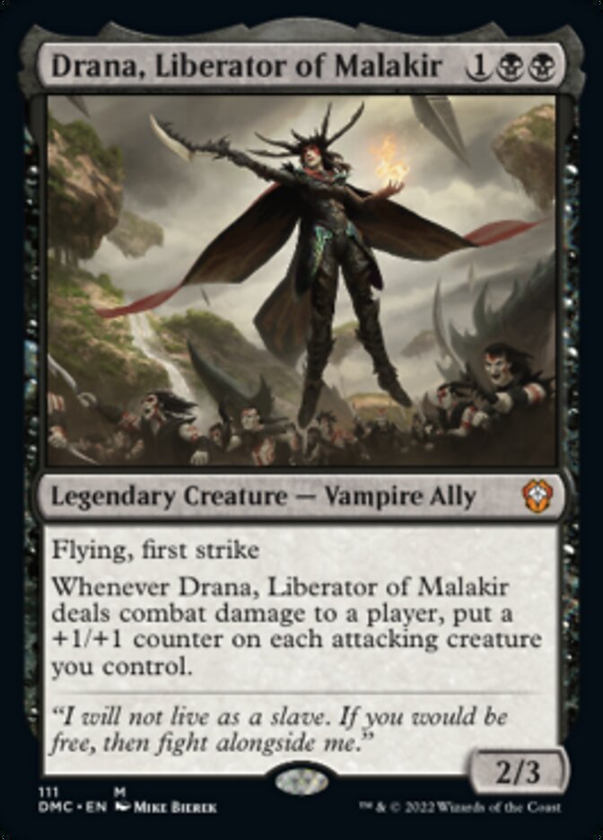 Drana, Liberator of Malakir [Dominaria United Commander] | Tables and Towers