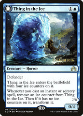 Thing in the Ice // Awoken Horror [Shadows over Innistrad Prerelease Promos] | Tables and Towers