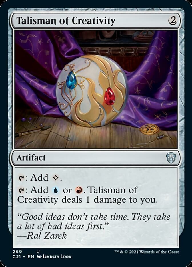 Talisman of Creativity [Commander 2021] | Tables and Towers