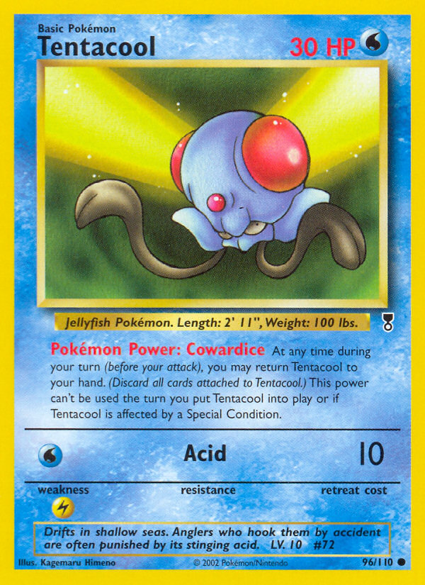 Tentacool (96/110) [Legendary Collection] | Tables and Towers