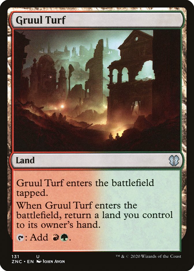 Gruul Turf [Zendikar Rising Commander] | Tables and Towers