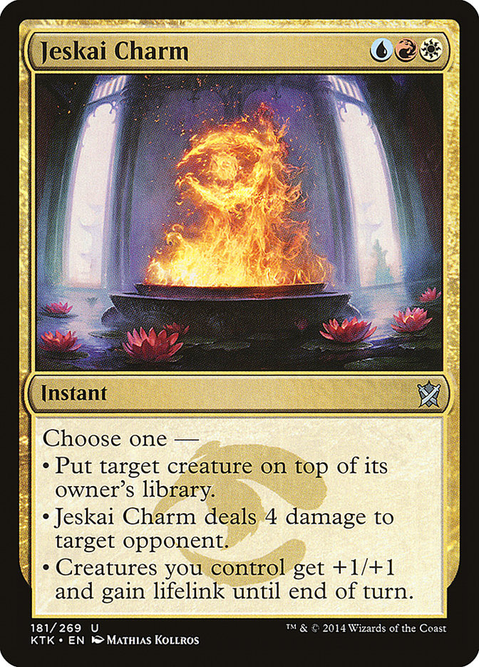 Jeskai Charm [Khans of Tarkir] | Tables and Towers