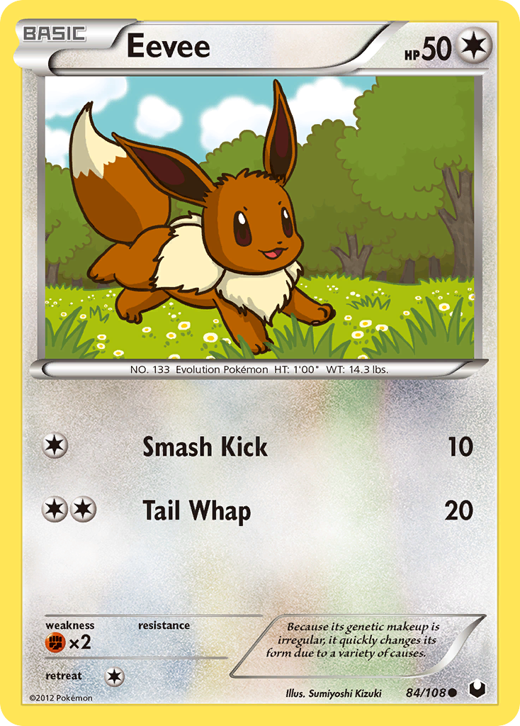 Eevee (84/108) [Black & White: Dark Explorers] | Tables and Towers