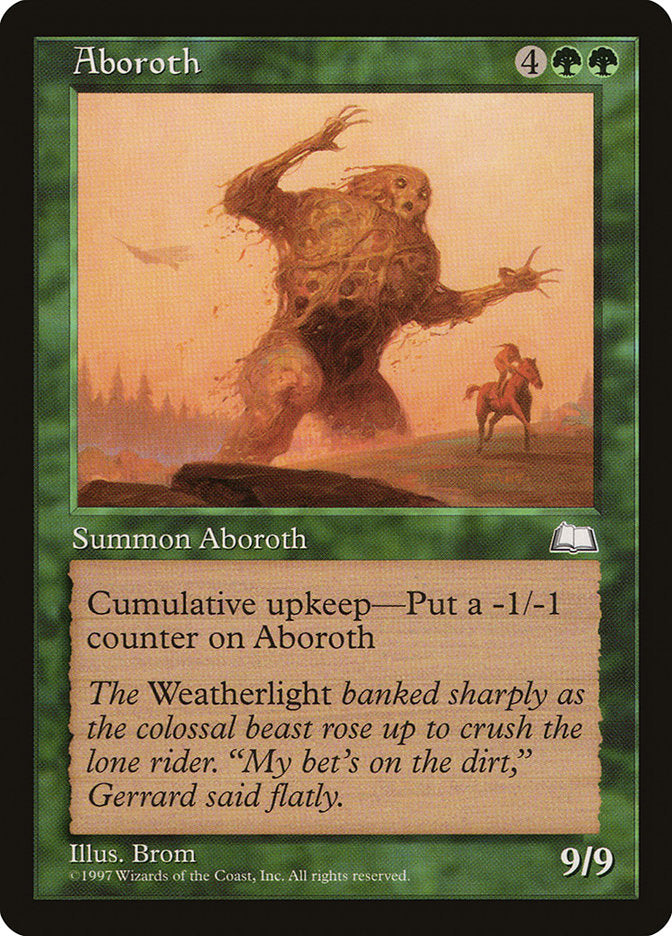 Aboroth [Weatherlight] | Tables and Towers