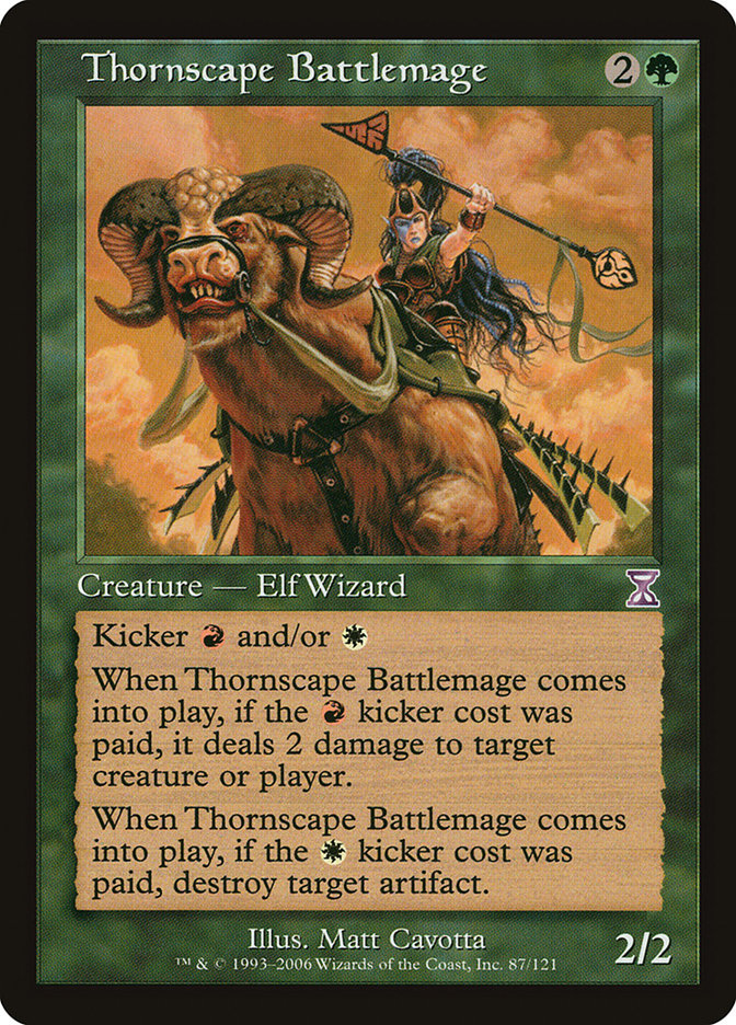 Thornscape Battlemage [Time Spiral Timeshifted] | Tables and Towers