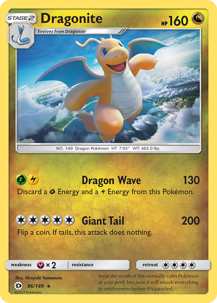 Dragonite (96/149) [Sun & Moon: Base Set] | Tables and Towers