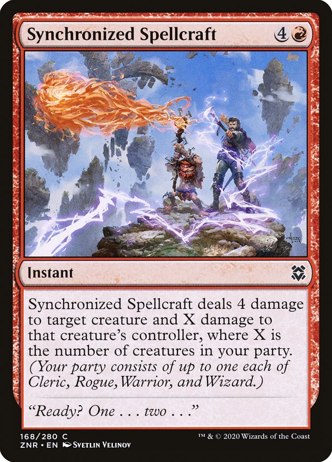 Synchronized Spellcraft [Zendikar Rising] | Tables and Towers