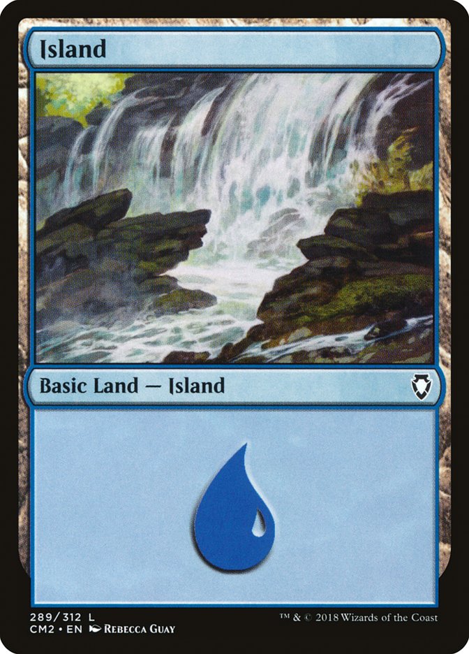 Island (289) [Commander Anthology Volume II] | Tables and Towers