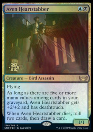 Aven Heartstabber [Streets of New Capenna Prerelease Promos] | Tables and Towers