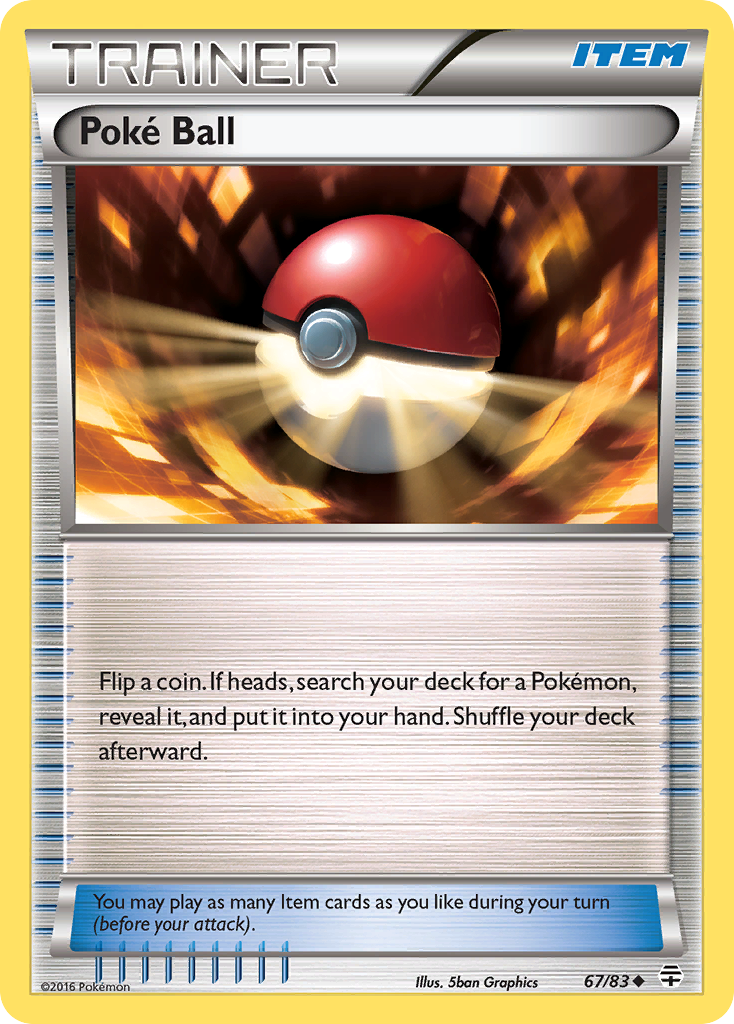 Poke Ball (67/83) [XY: Generations] | Tables and Towers