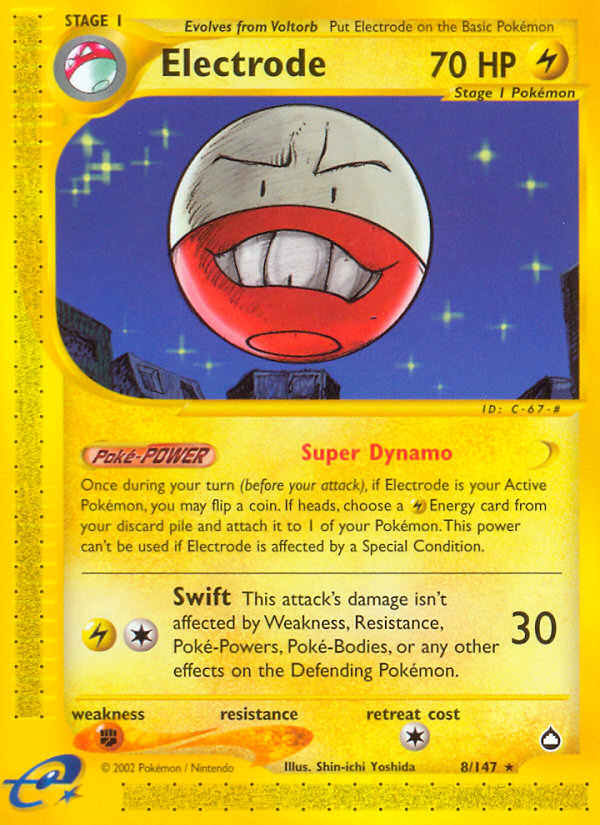 Electrode (8/147) [Aquapolis] | Tables and Towers