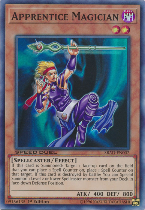 Apprentice Magician [SBAD-EN002] Super Rare | Tables and Towers