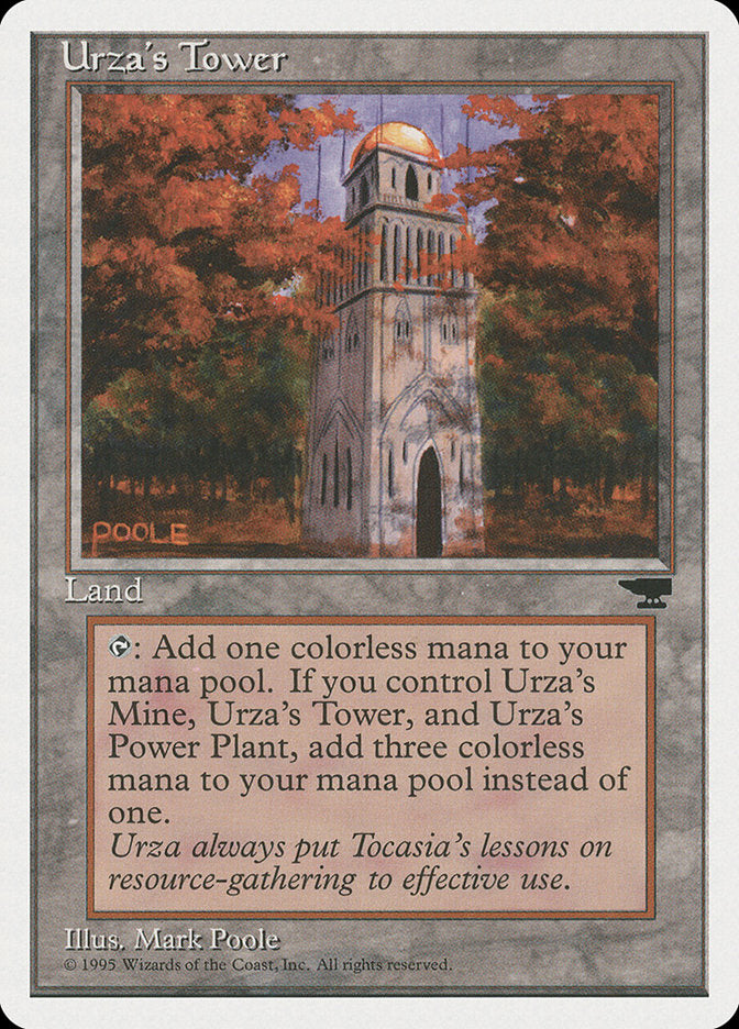 Urza's Tower (Autumn Leaves) [Chronicles] | Tables and Towers