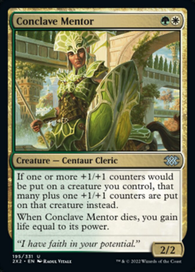 Conclave Mentor [Double Masters 2022] | Tables and Towers