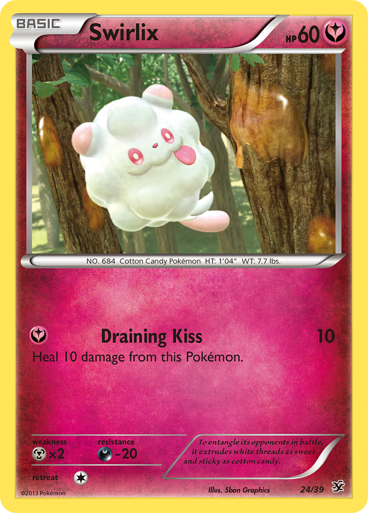 Swirlix (24/39) [XY: Kalos Starter Set] | Tables and Towers