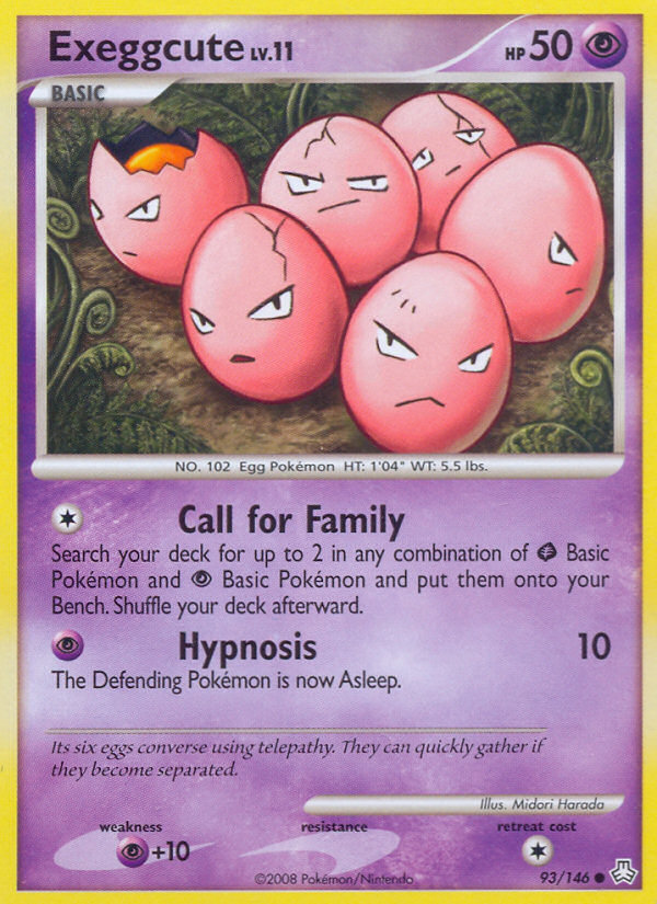 Exeggcute (93/146) [Diamond & Pearl: Legends Awakened] | Tables and Towers