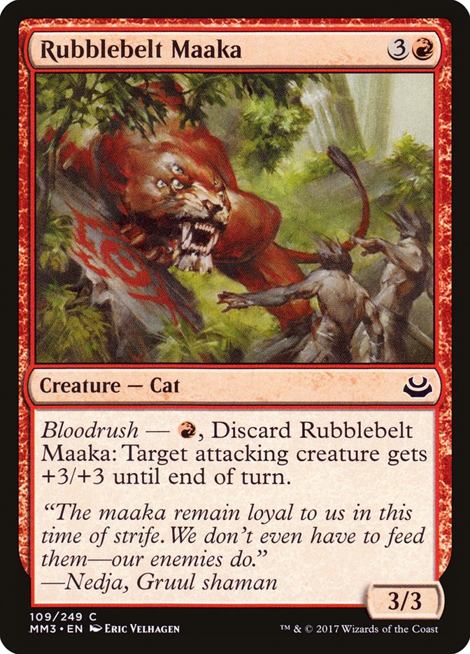 Rubblebelt Maaka [Modern Masters 2017] | Tables and Towers