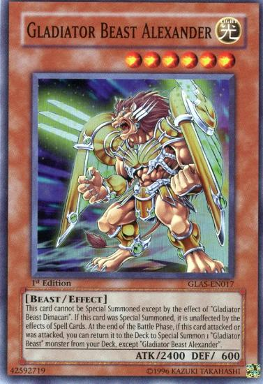 Gladiator Beast Alexander [GLAS-EN017] Super Rare | Tables and Towers