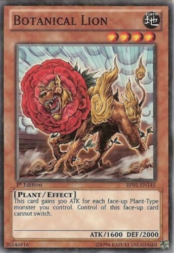 Botanical Lion [BP01-EN145] Starfoil Rare | Tables and Towers