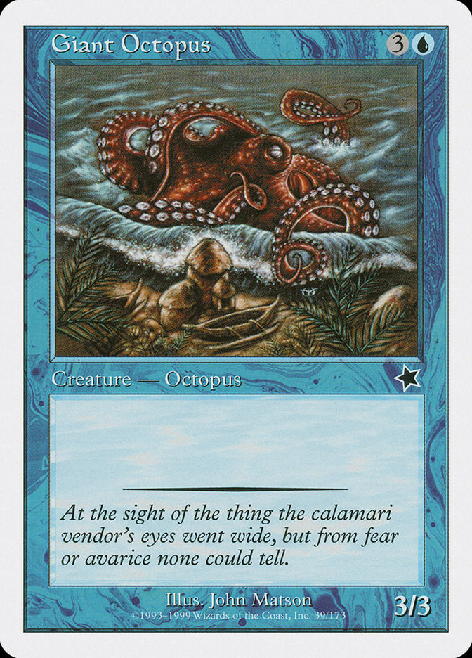 Giant Octopus [Starter 1999] | Tables and Towers