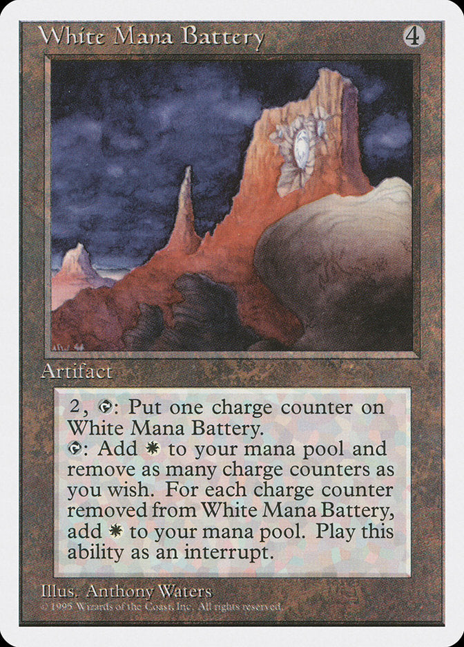 White Mana Battery [Fourth Edition] | Tables and Towers