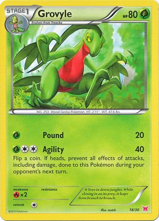 Grovyle (18/30) [XY: Trainer Kit 2 - Latias] | Tables and Towers