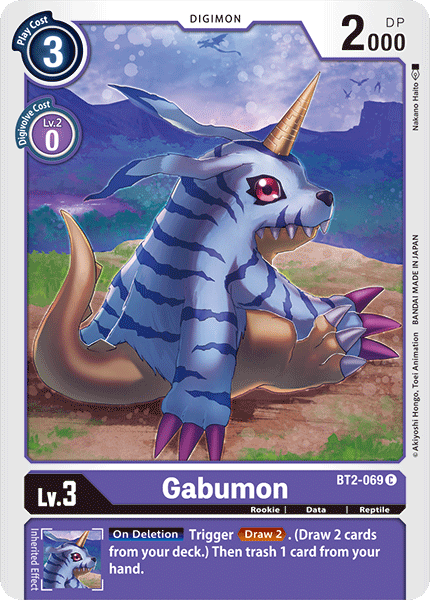 Gabumon [BT2-069] [Release Special Booster Ver.1.0] | Tables and Towers