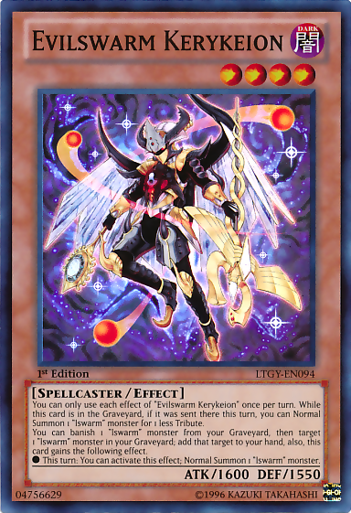 Evilswarm Kerykeion [LTGY-EN094] Super Rare | Tables and Towers