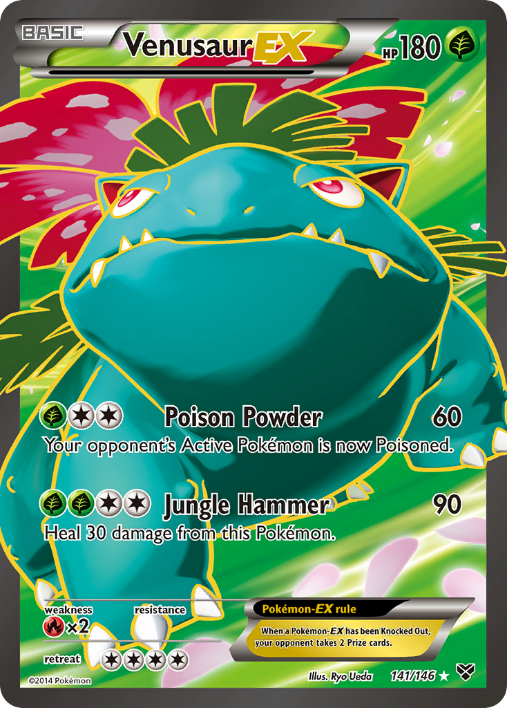 Venusaur EX (141/146) [XY: Base Set] | Tables and Towers